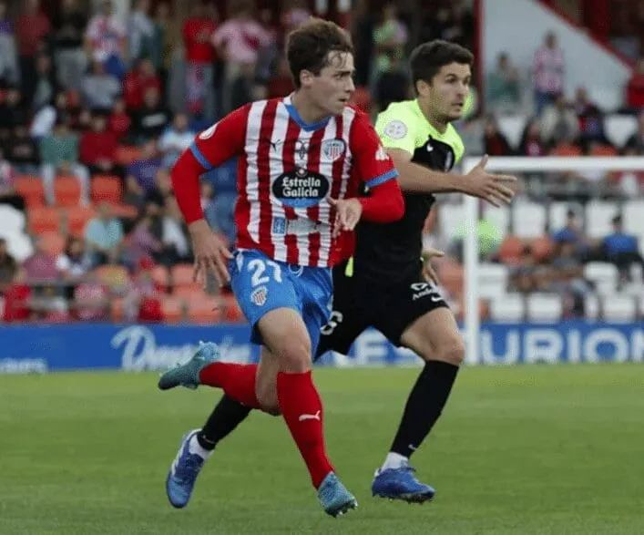 Jorge González, el “rayo” del CD Lugo: “Llevo el club en el corazón y sueño con ascender”