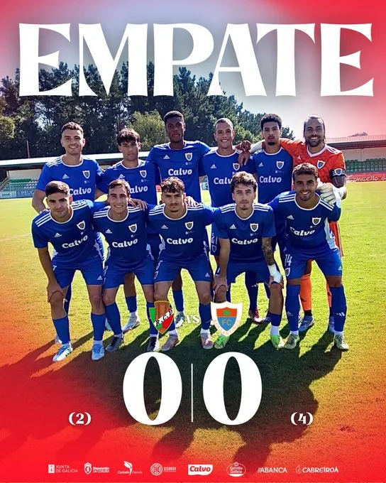 ⚡ El Bergantiños se lleva el Trofeo President en Vilalba tras una tanda de penaltis decisiva (0-0, 2-4)