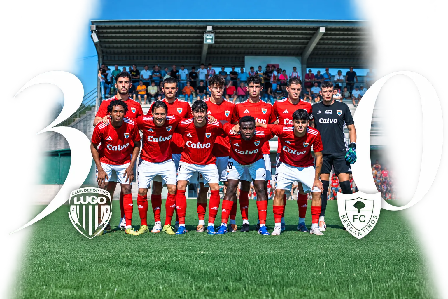 El Bergantiños cae ante el Lugo antes de la semifinal de la Copa Federación