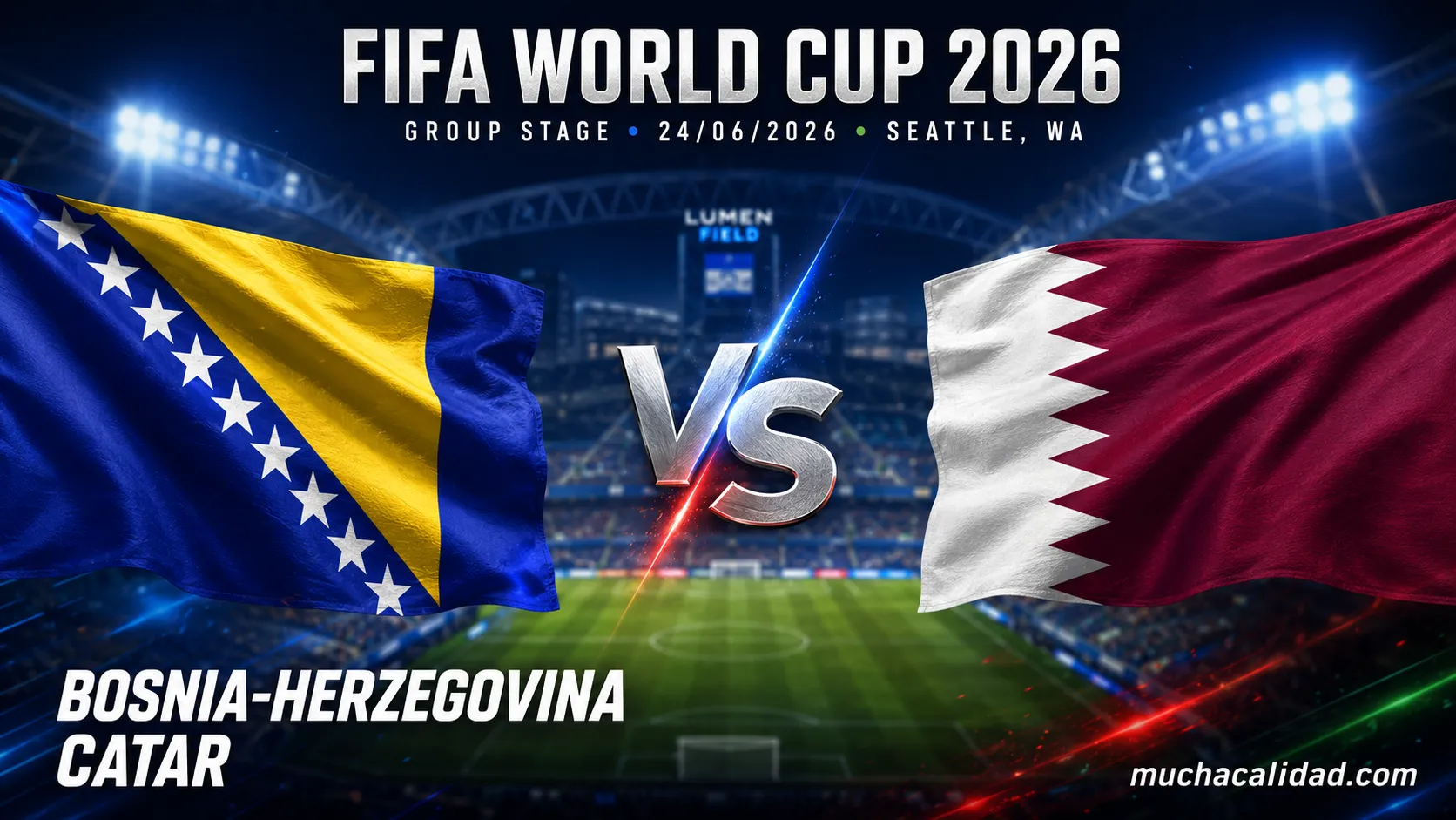 Bosnia-Herzegovina vs Catar: previa completa del Mundial 2026