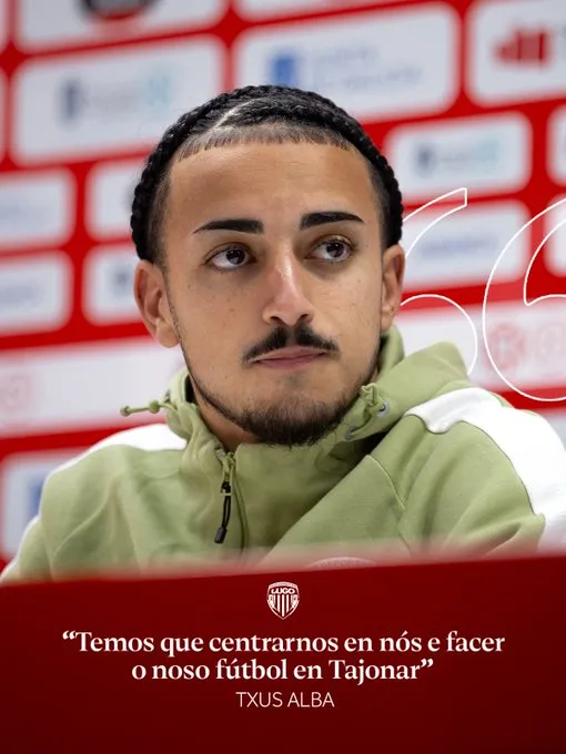 Alarma en Tajonar: el Lugo viaja con un Txus Alba desatado y mensaje demoledor al rival 😳🔴⚪