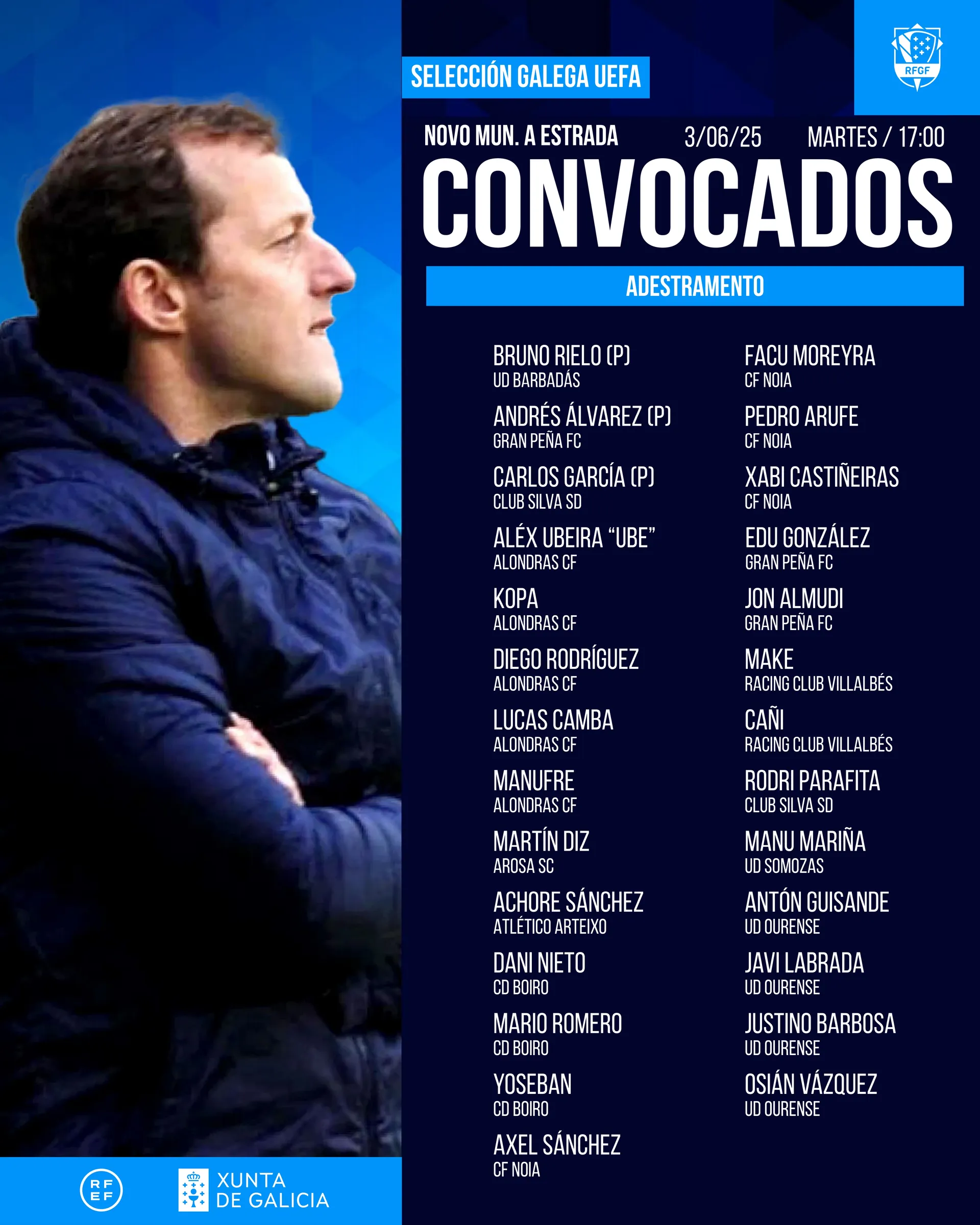 🚨¡La Selección Galega UEFA vuelve con NUEVO MÍSTER y hambre de título! 🏆🔥