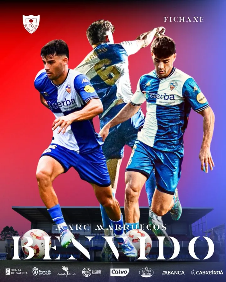 🔥 Marc Marruecos aterriza en Carballo: ¡el Bergantiños ficha talento, juventud y goles para el mediocampo! 💥🔴⚪