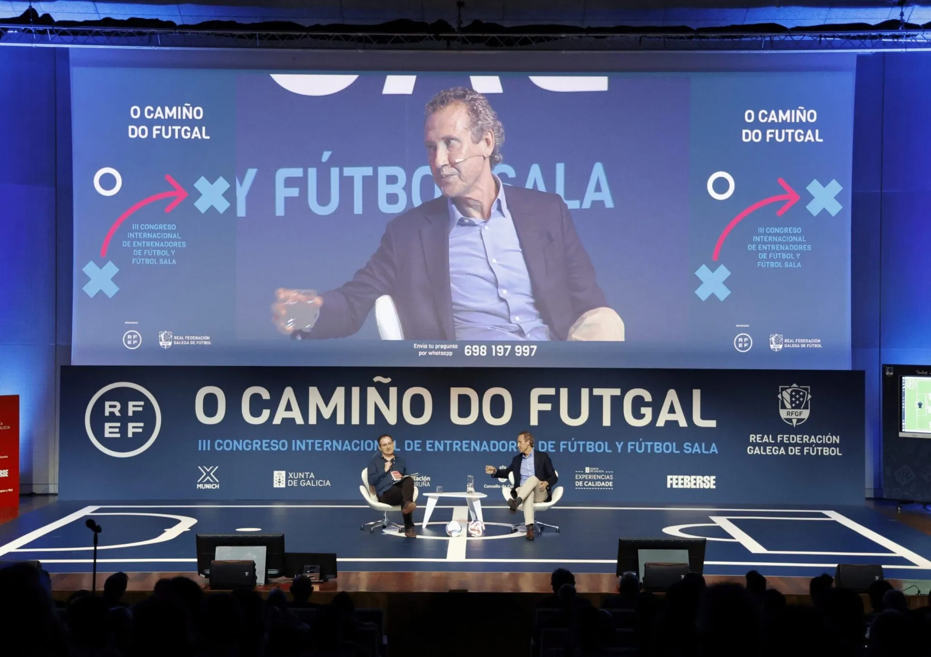 III Congreso Internacional de Fútbol y Fútbol Sala “O Camiño do Futgal” arranca con 800 participantes y estelares intervenciones