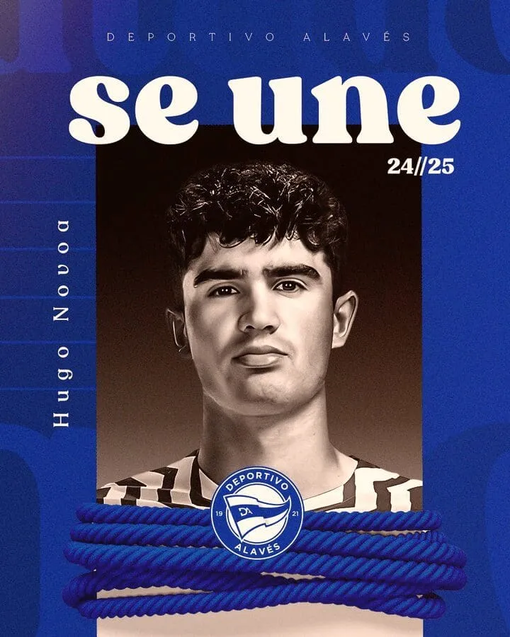 Hugo Novoa ficha por el Deportivo Alavés: el talento gallego que brillará en LaLiga (VIDEO)