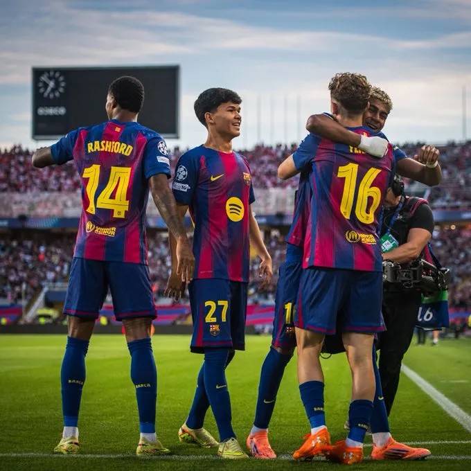 🔥 El Barça se desata antes del Clásico con una goleada ante Olympiacos (6-1) y aviso directo al Madrid 💥