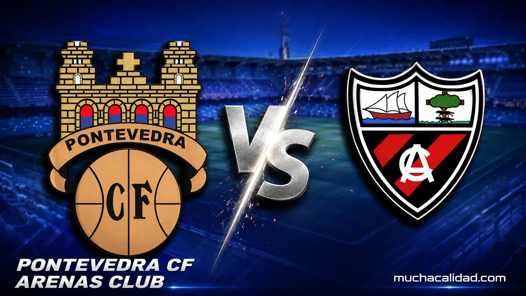Pontevedra CF vs Arenas Club - horario, dónde ver y claves del partido en Baltar