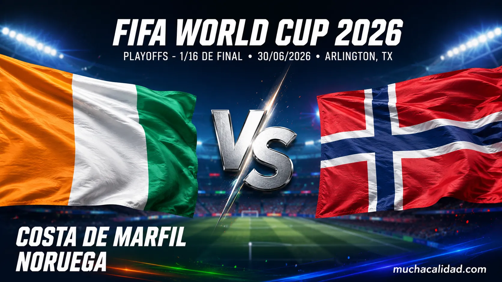 Costa de Marfil vs Noruega: alineaciones probables, horario y pronóstico del Mundial 2026