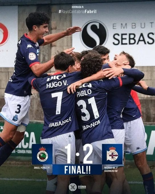 Bil y Guerrero lideran al Fabril hacia la zona noble tras imponerse al Rayo Cantabria