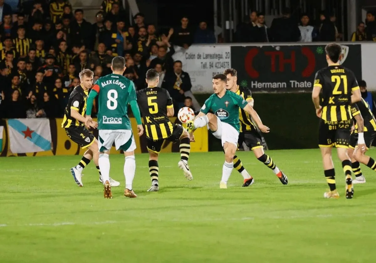 El Racing de Ferrol encuentra oxígeno copero en Lasesarre