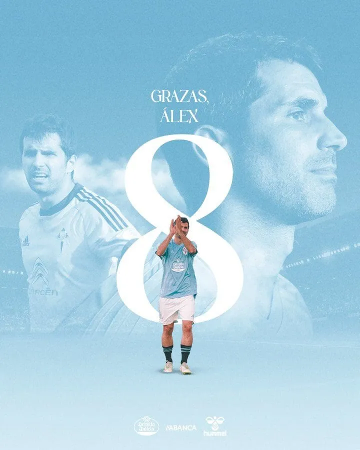 Álex López vuelve a Balaídos: una leyenda celeste recibe su merecido homenaje