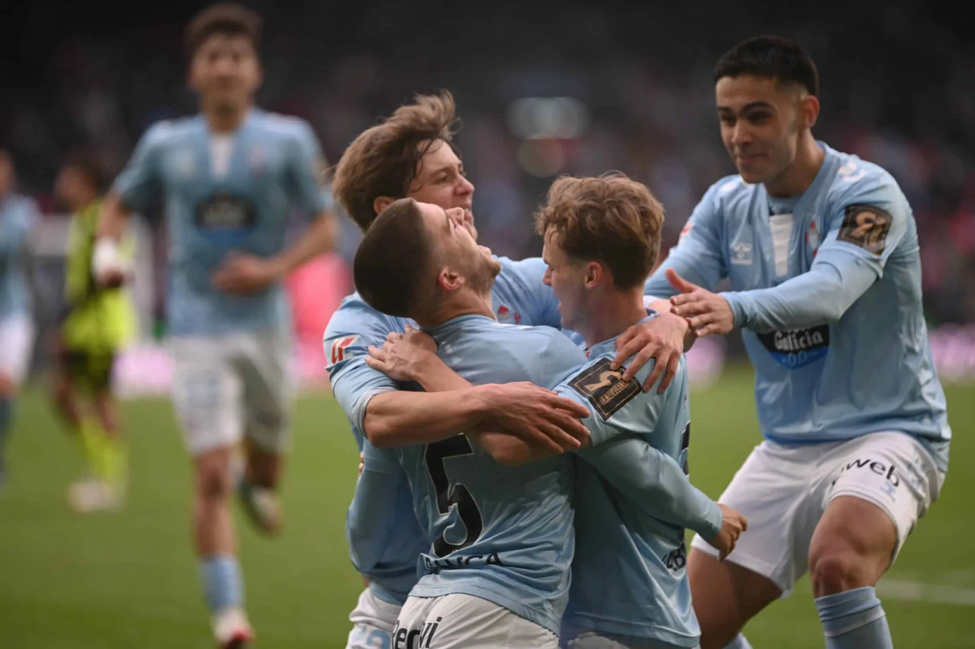 El Celta logra una remontada de cantera