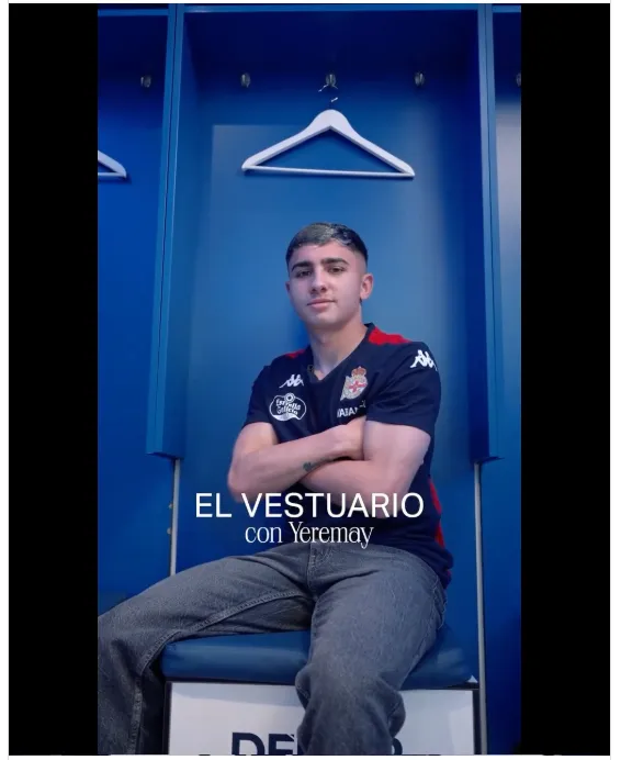 🔥¡Yeremay, el mago del Dépor, muestra el vestuario de Riazor y suelta BOMBAZOS sobre sus compañeros 😱💣