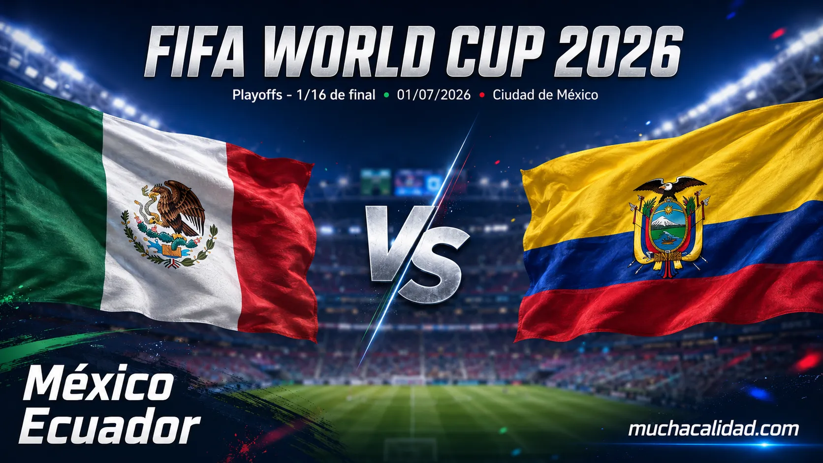 México vs Ecuador: alineaciones probables, horario y pronóstico del Mundial 2026