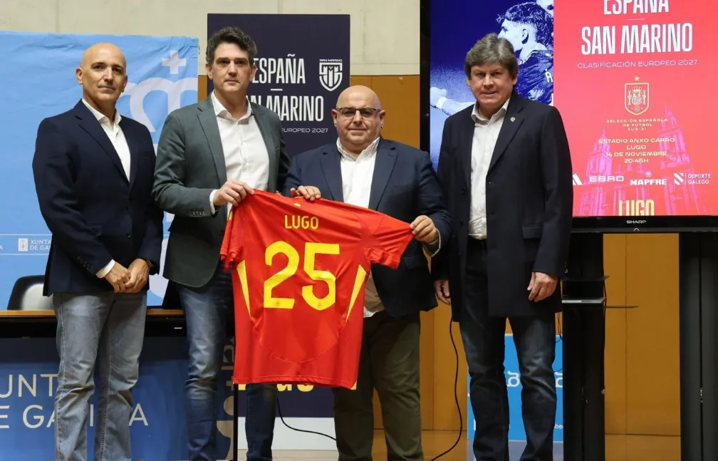 Lugo se viste de rojo: la Sub-21 llega al Anxo Carro para una noche mágica 🇪🇸✨