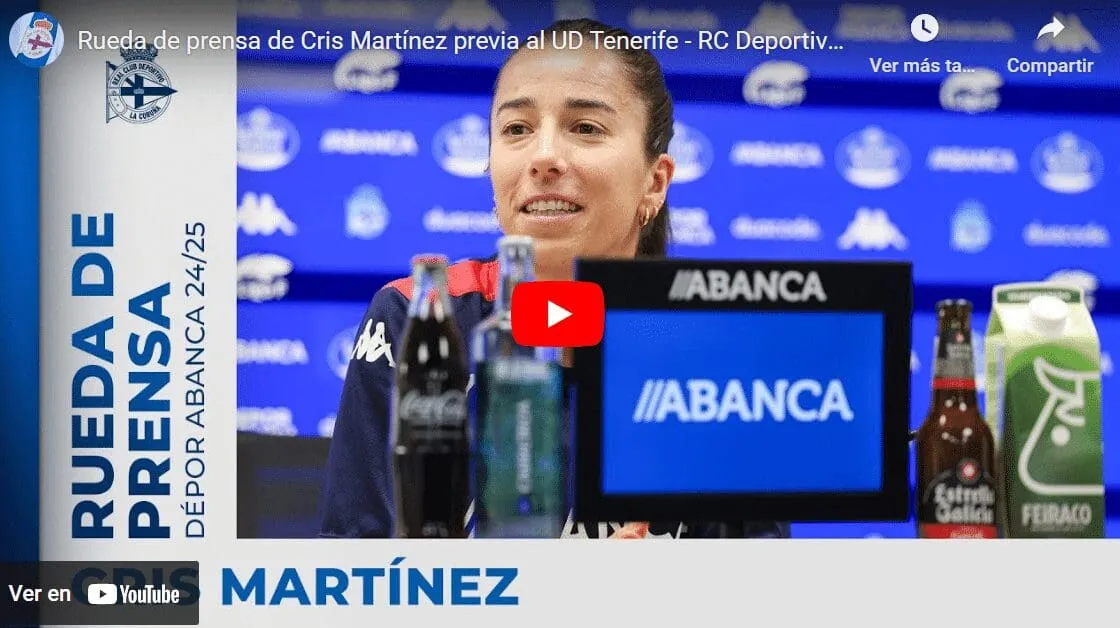 "Cris Martínez: ‘La Liga F es mucho más competitiva, cada partido es un desafío"