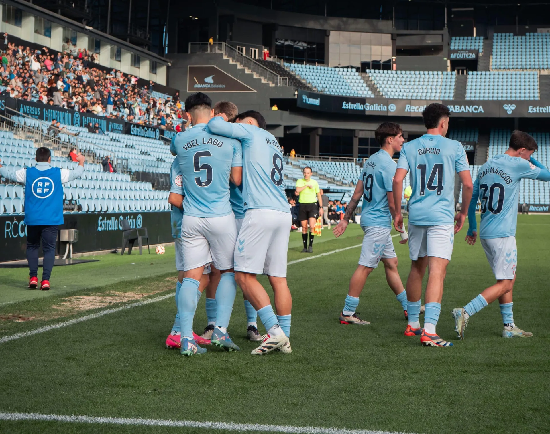 El Celta Fortuna se gusta y da un golpe de autoridad