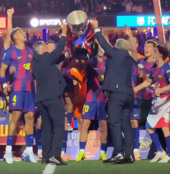 El Barcelona conquista LaLiga a lo grande: campeón en el Clásico y fiesta total en el Camp Nou