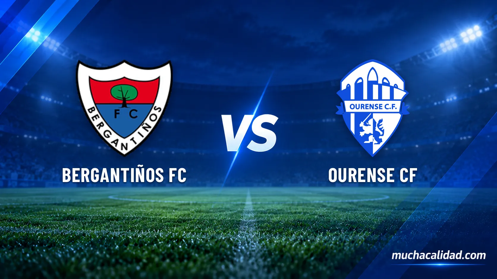 Bergantiños FC vs Ourense CF: horario, dónde ver y claves del partido de Segunda Federación