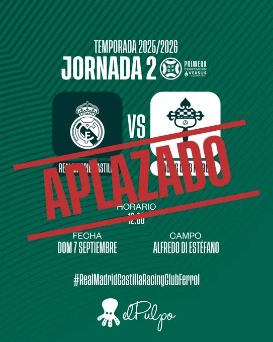 El reglamento dice no, la RFEF dice sí: injusticia contra el Racing Club Ferrol