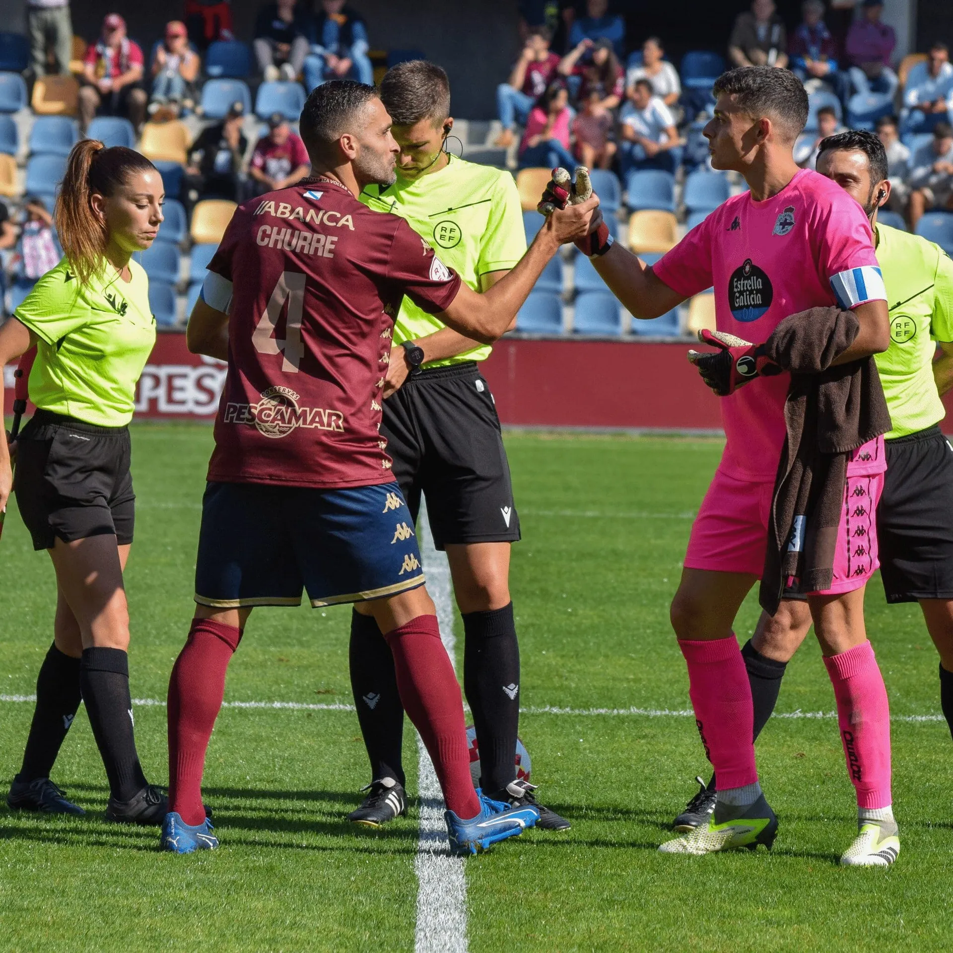 Churre, optimista tras la victoria del Pontevedra: "Este equipo tiene mucho que decir"