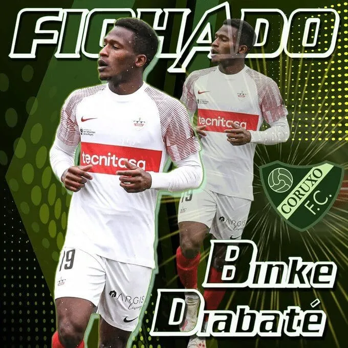 Binke Diabaté se une al Coruxo FC: Refuerzo de poder físico para la delantera