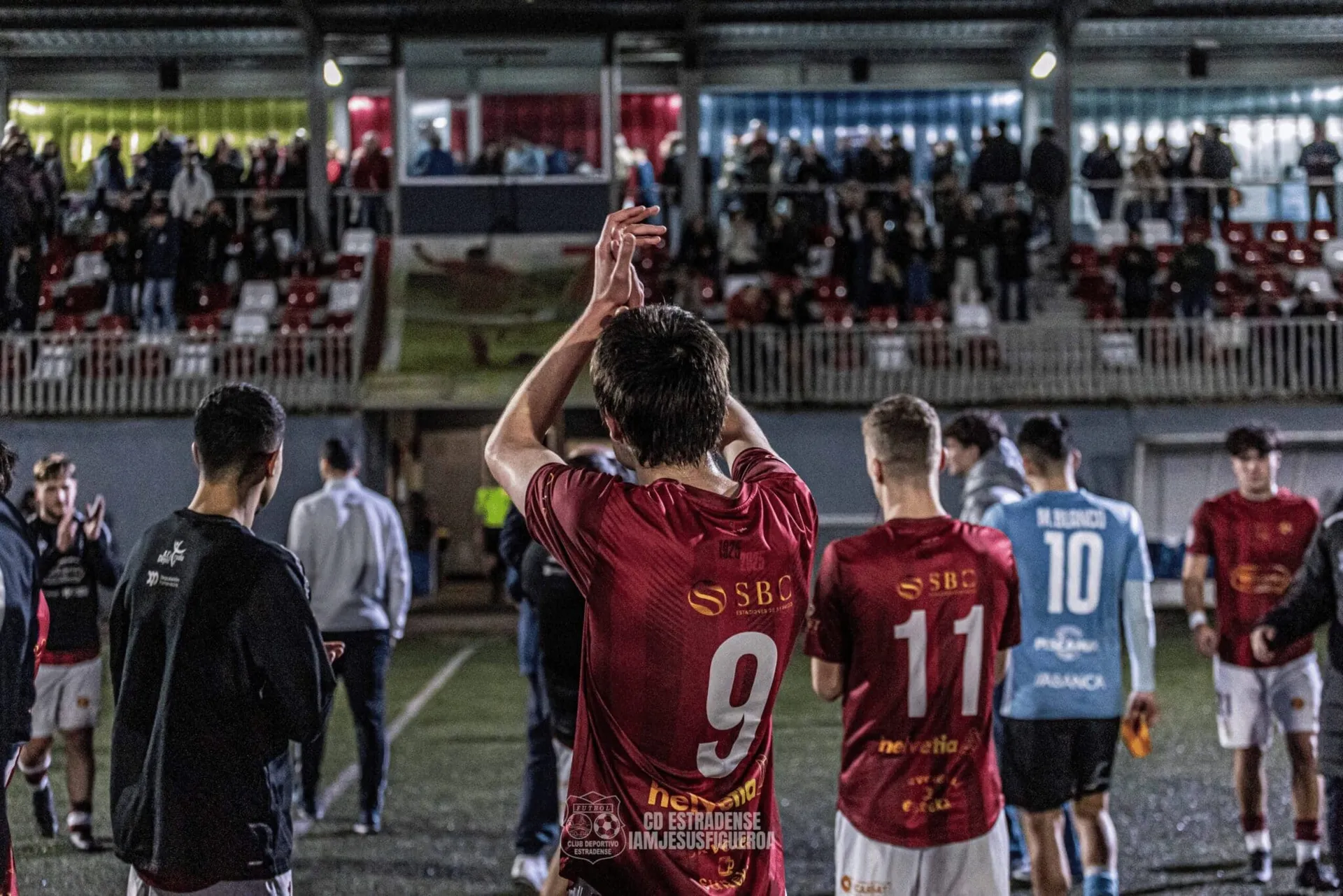 El Estradense sella una primera vuelta de ensueño con un ajustado triunfo ante el Villalonga