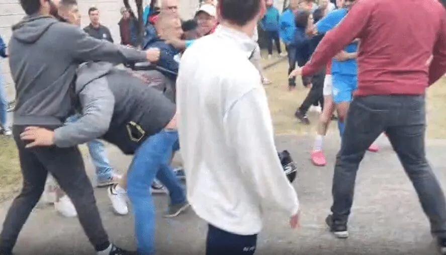 Batalla campal en el Racing Villalbés B - San Ciprián (VIDEOS)