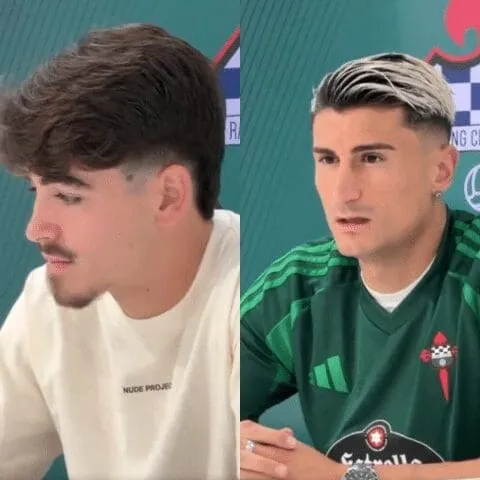 Presentaciónes en Malata: Perea y Gelardo, las nuevas apuestas para el medio campo del Rácing