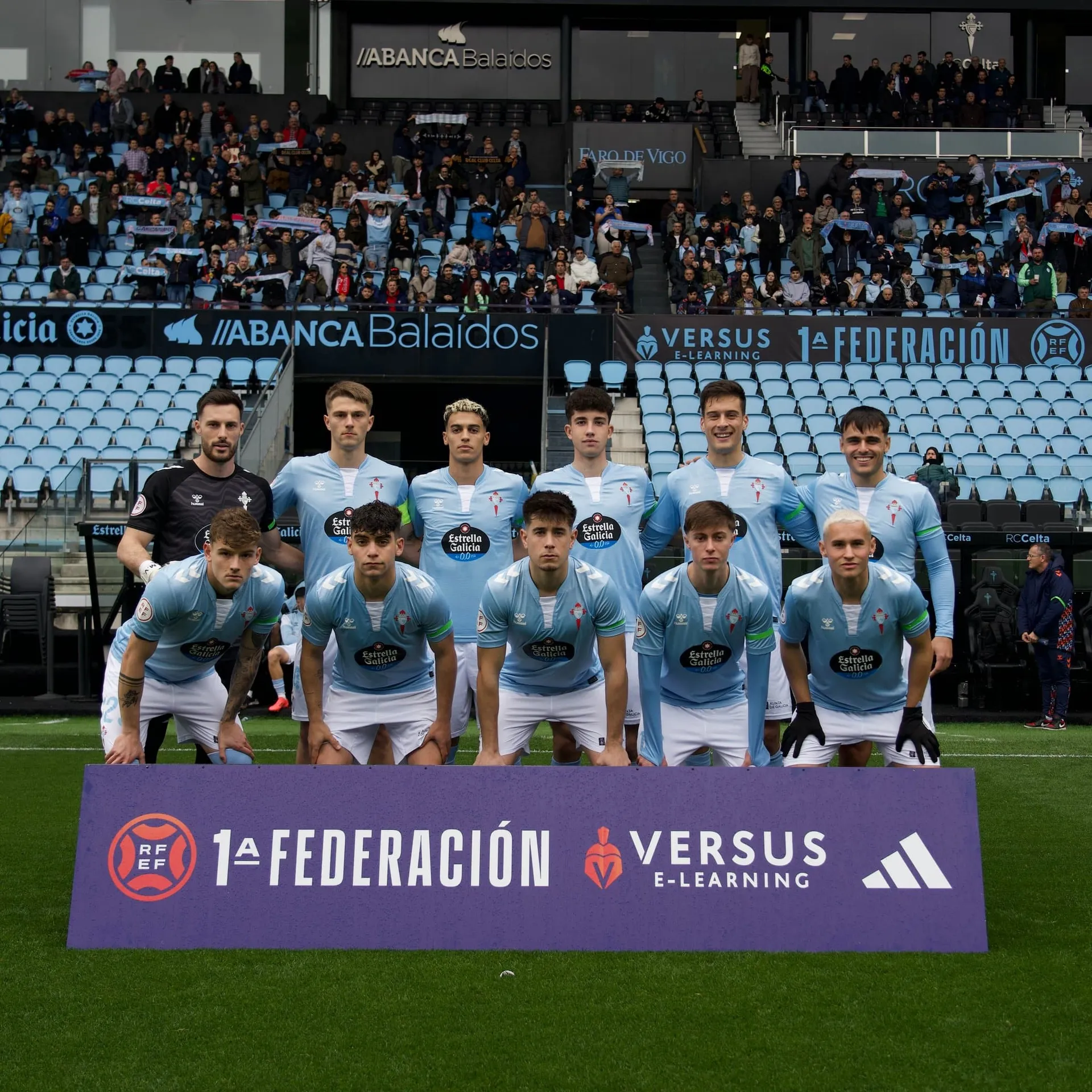 El Celta Fortuna pierde su invicto en Balaídos
