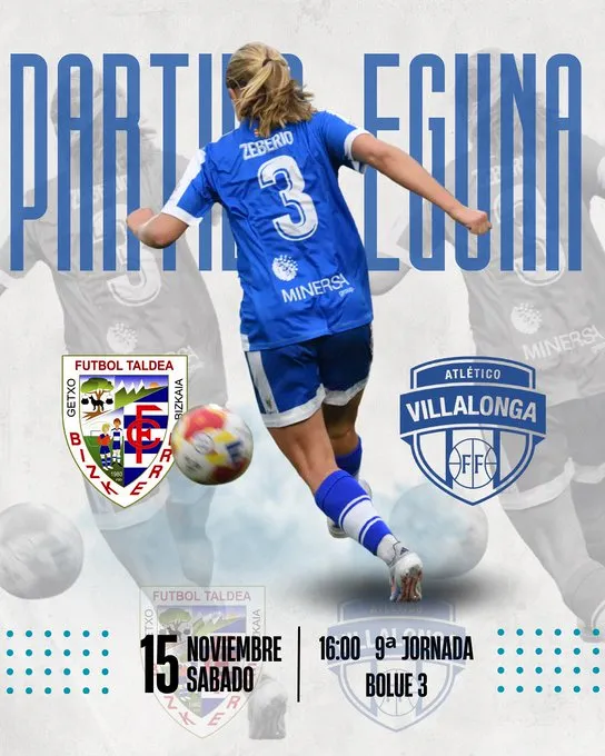 🔥 Sabela firma un misil y el Atlético Villalonga celebra su primera victoria liguera en Getxo 🔥