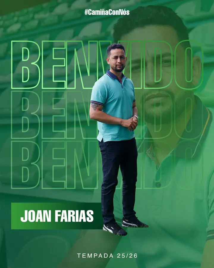 Nuevo rumbo en O Carballiño🔥 Joan Farías asume el control del Arenteiro