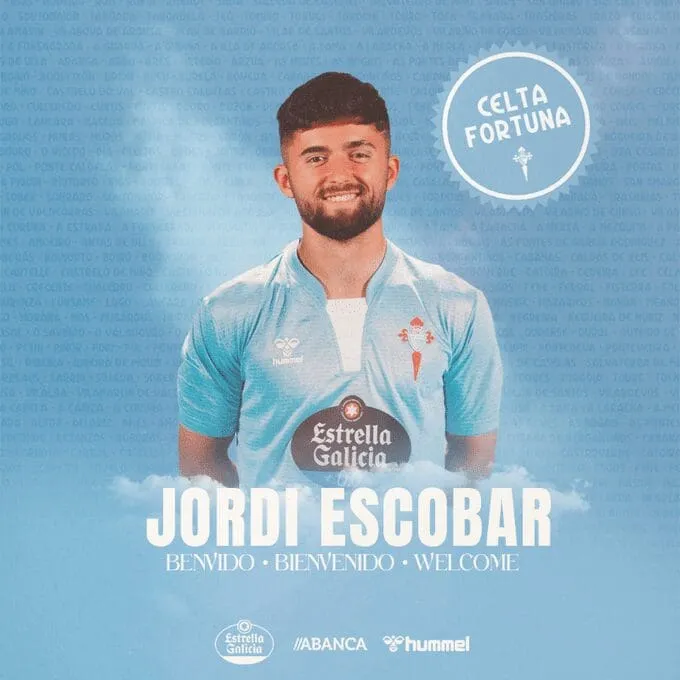 OFICIAL | Jordi Escobar firma con el Celta de Vigo por cinco temporadas
