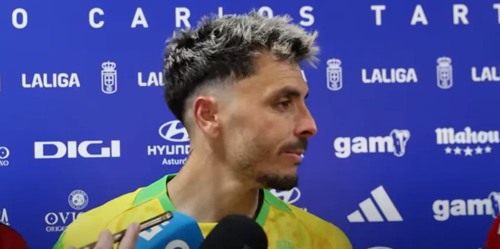 Ximo Navarro desata la locura en Oviedo: "Soñar es bonito, y este equipo mirar merece hacia arriba"