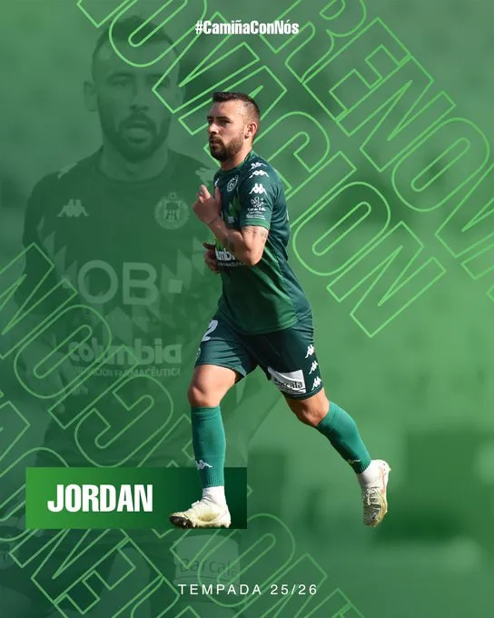 💥¡Jordan no se mueve! El muro ourensano seguirá rugiendo con el Arenteiro💚🔥