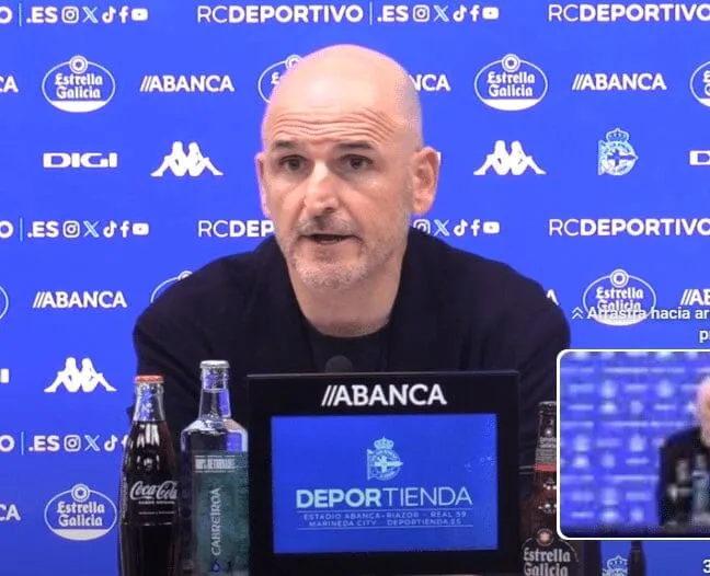 Fernando Soriano aclara el mercado del Dépor: "Temí que alguien pagara la cláusula de Yeremay"