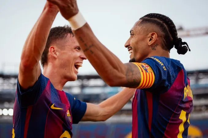 El Barça se despierta a tiempo y manda en LaLiga (3-1) 🔵🔴