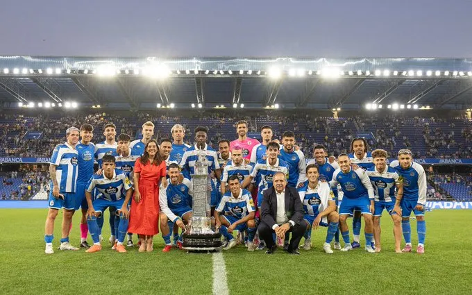 🔥 El Dépor levanta la Torre de Hércules tras tumbar al Le Havre con goles de Eddahchouri y Yeremay💙⚽