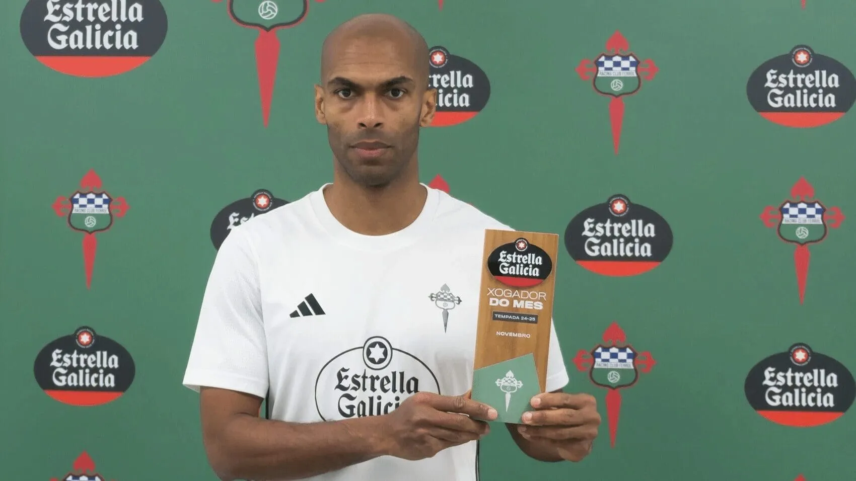 Naldo, el "Jugador Estrella Galicia" de noviembre: líder indiscutible en tiempos difíciles (VIDEO)