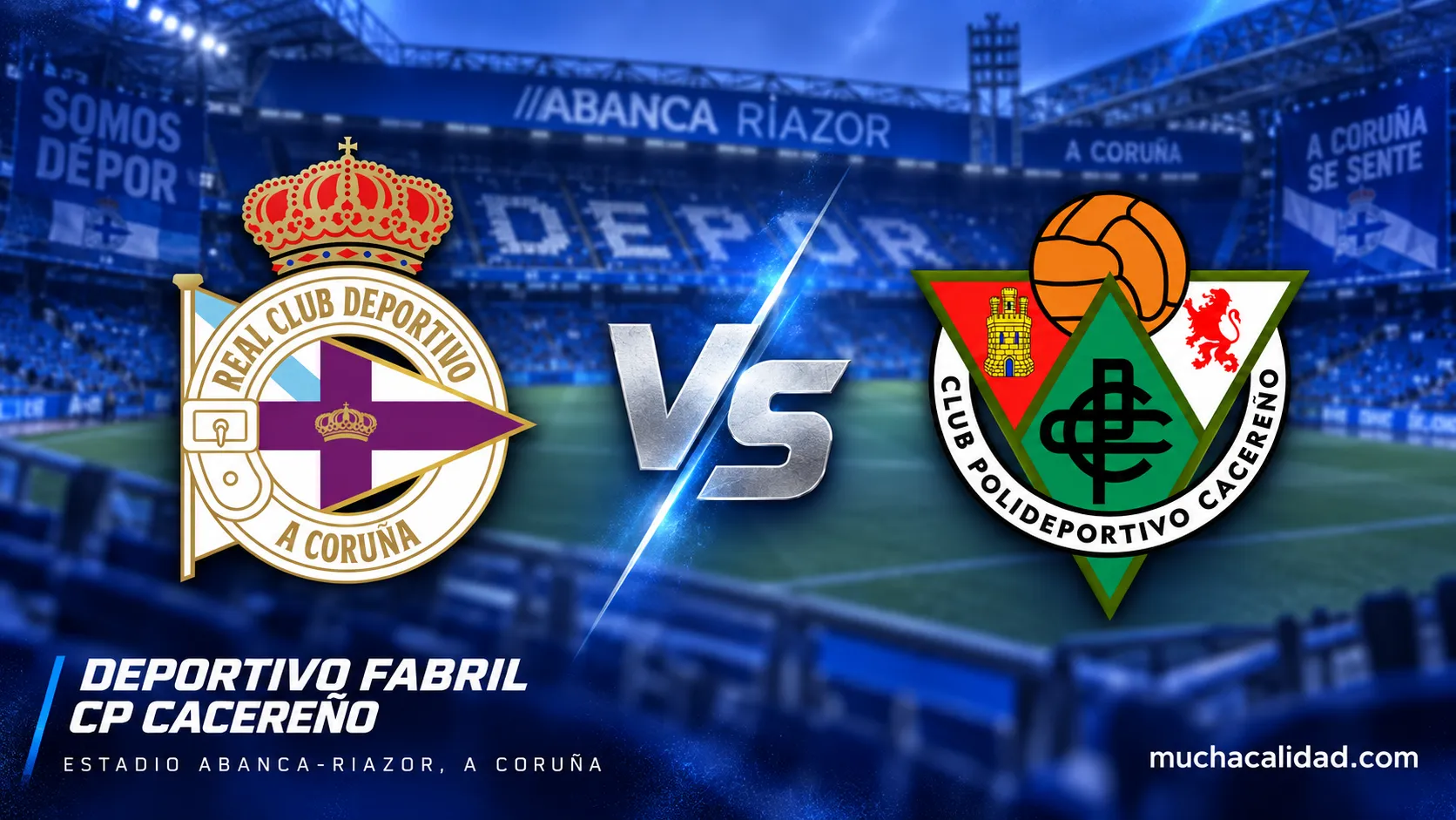 Deportivo Fabril vs CP Cacereño: horario, dónde ver y claves de Primera Federación
