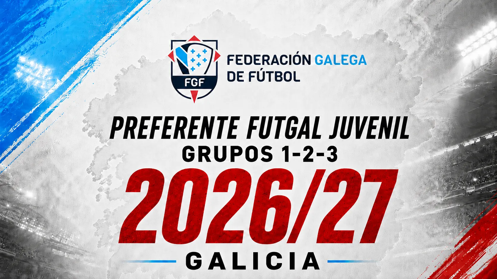 Preferente Futgal Juvenil 2026/27 en Galicia: grupos, equipos, formato y calendario