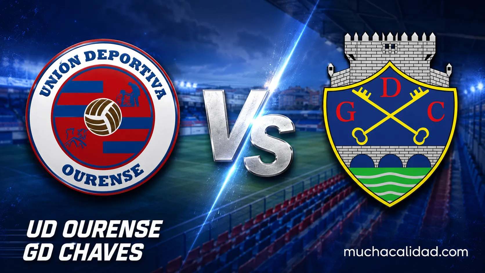 UD Ourense vs GD Chaves: horario, dónde ver y claves del Memorial CD Ourense