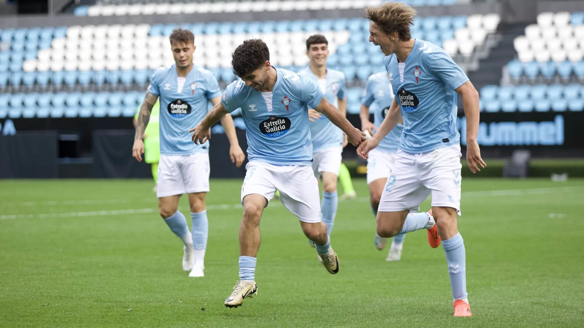 El Celta Fortuna suma su primer triunfo en Balaídos