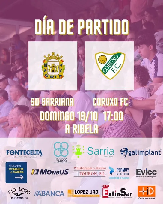 🔥 🎯 Dónde ver el Sarriana–Coruxo: horario, canal y todos los detalles del duelo de la Segunda Federación 🔥