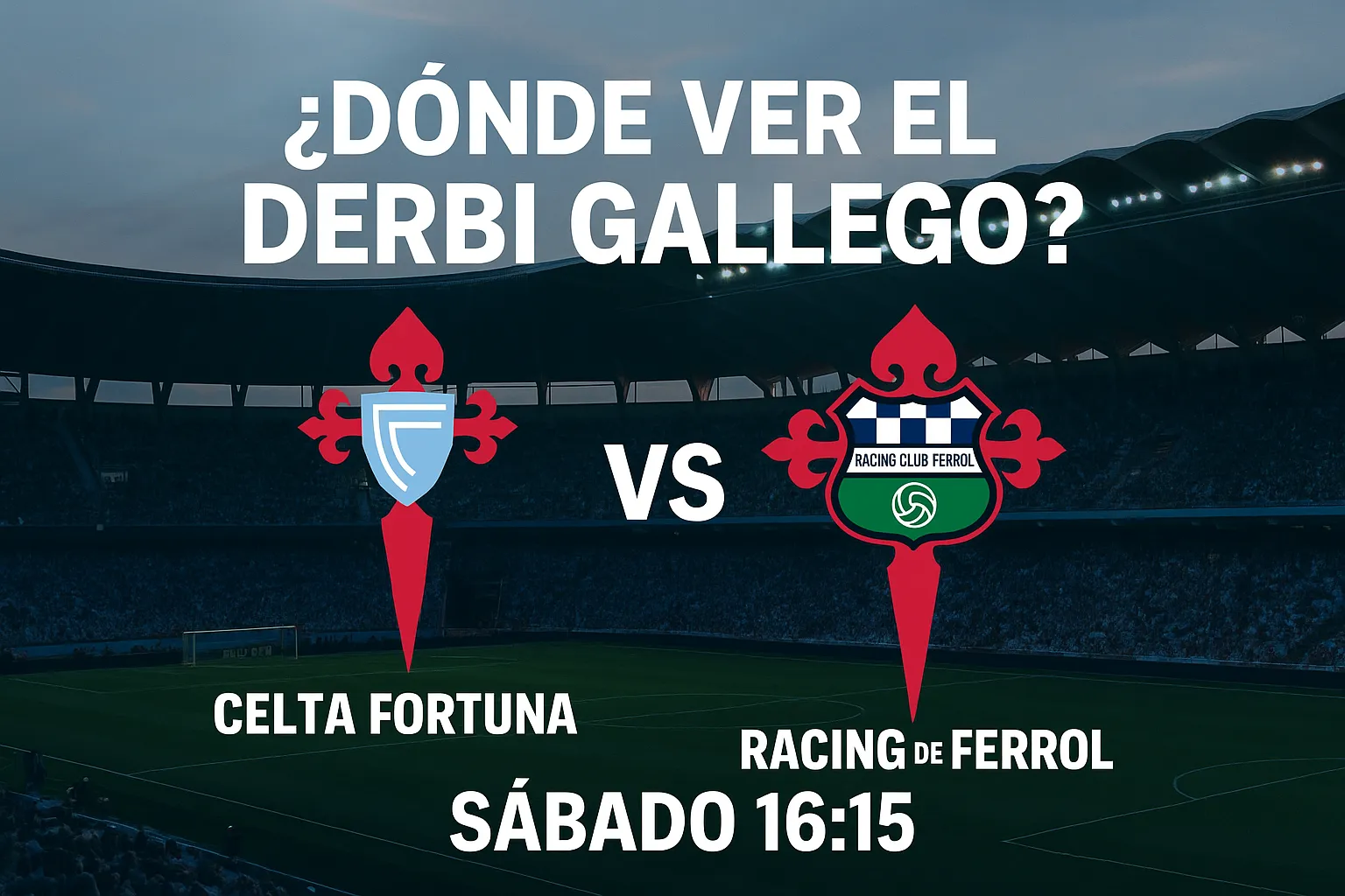 📺 ¿Dónde ver el derbi gallego Celta Fortuna 🆚 Racing de Ferrol ? Hora, canal y opciones de streaming 🔥