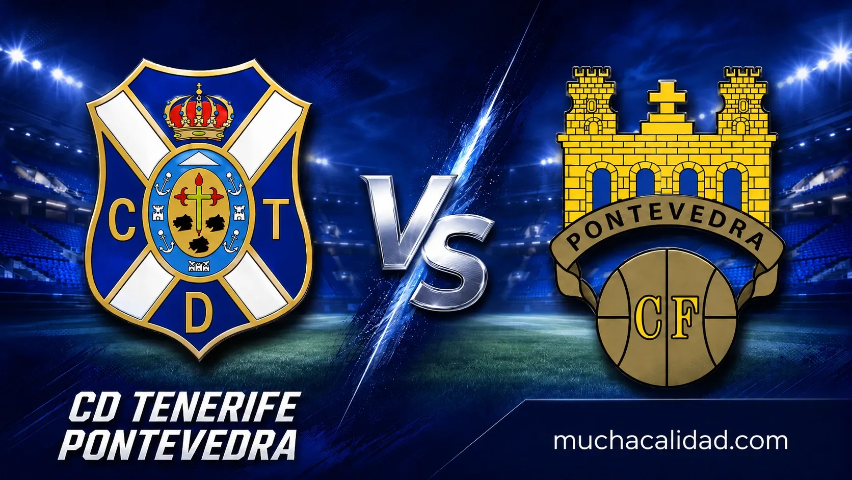 El Pontevedra mide su opción de playoff en casa del campeón Tenerife