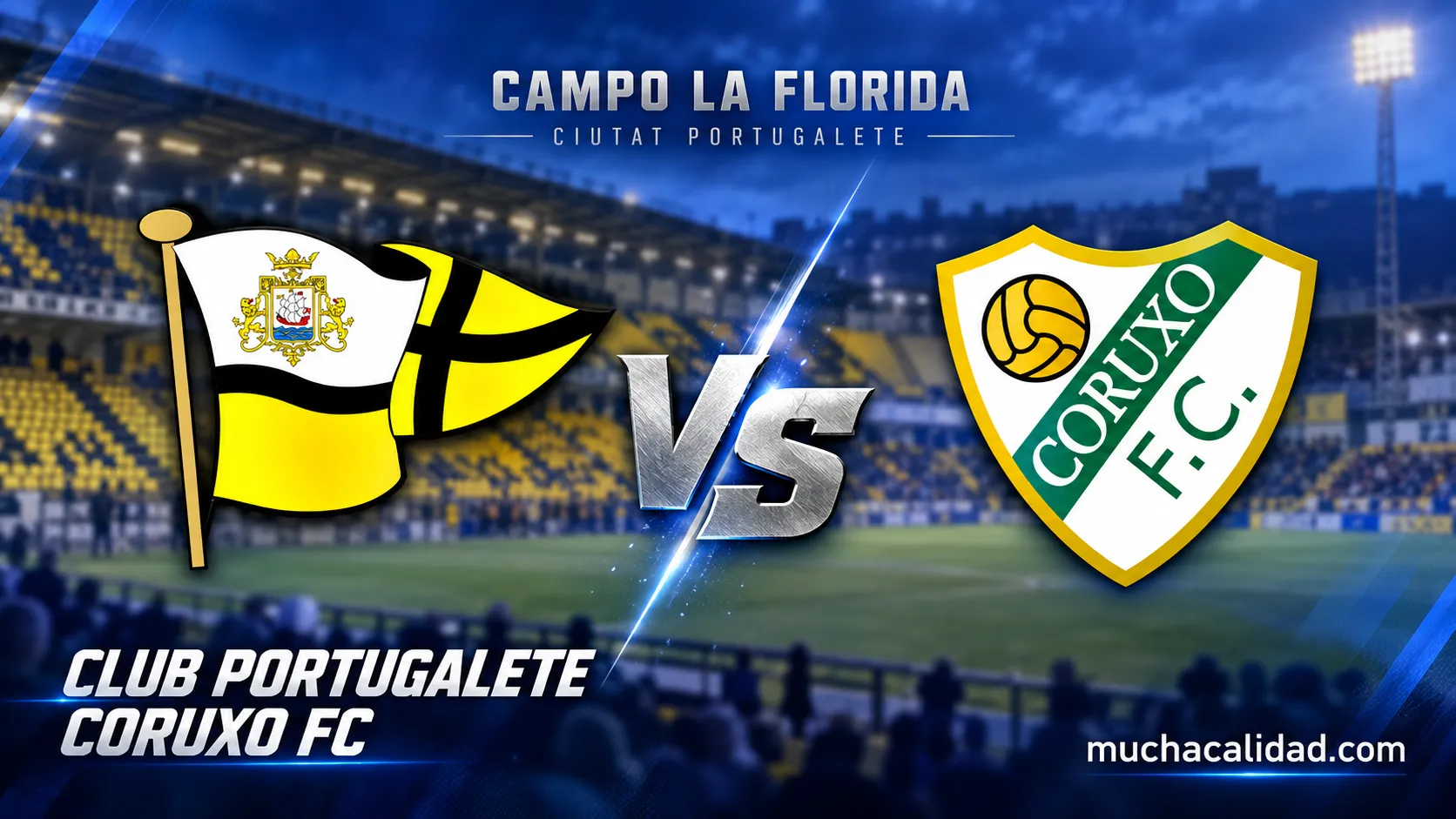 Club Portugalete vs Coruxo FC: horario, dónde ver y claves del partido de Segunda Federación