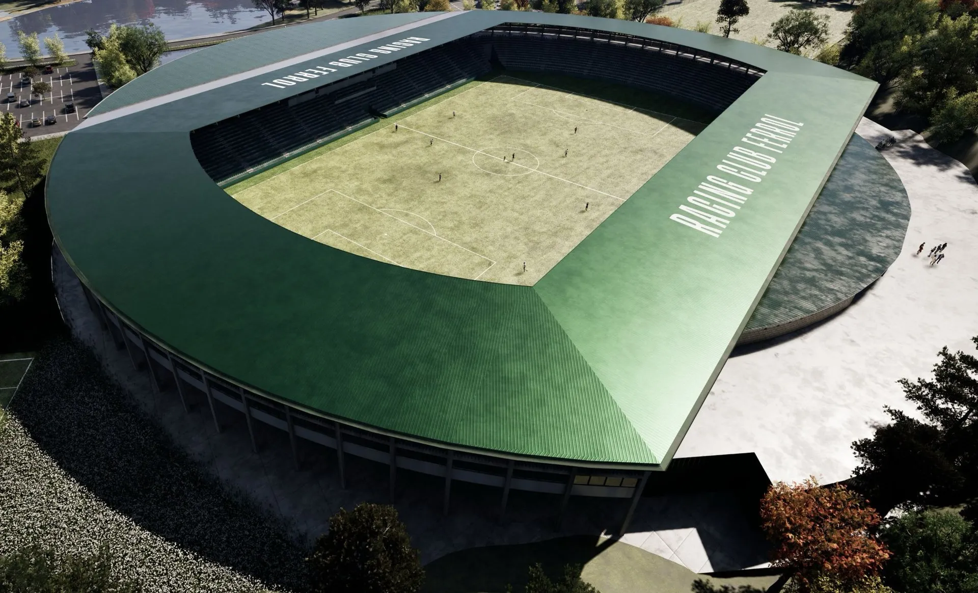 🌪️ Revolución en A Malata: el Racing de Ferrol estrenará una cubierta histórica 💚🏟️