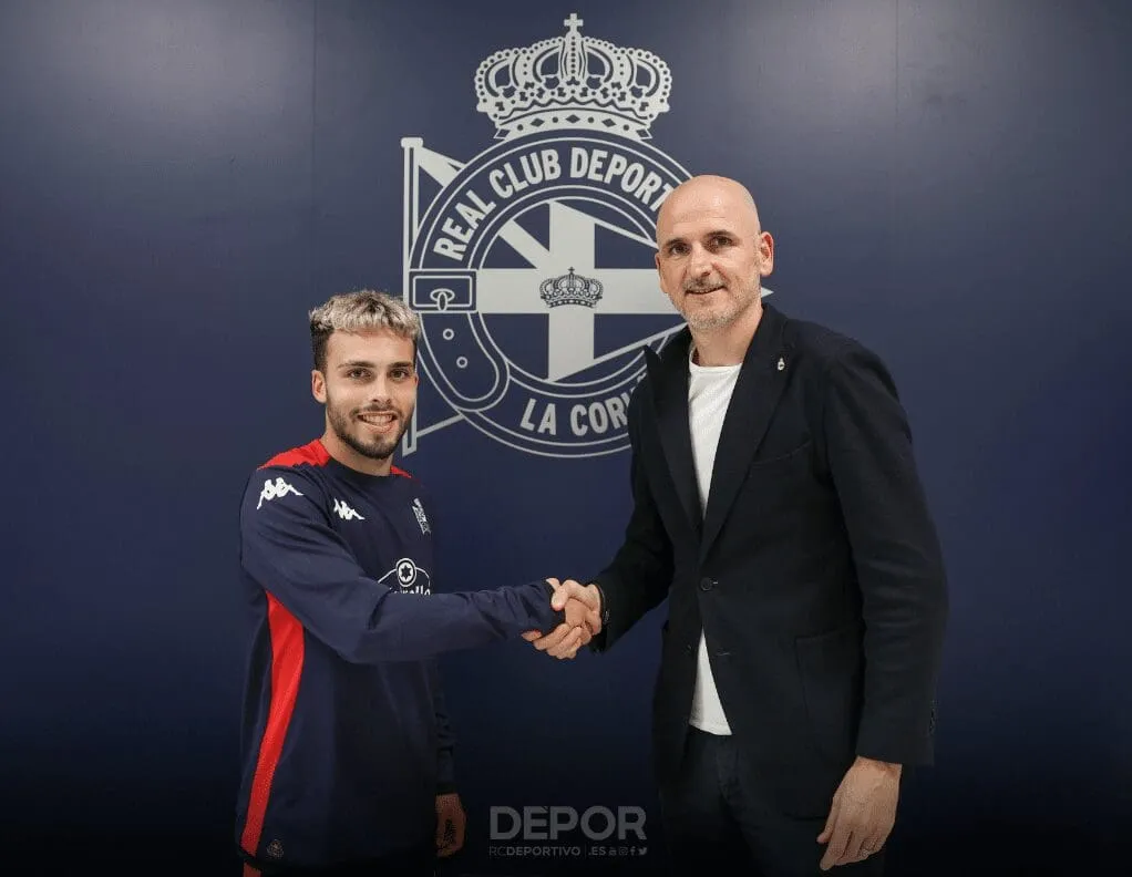 ¡El Deportivo asegura su futuro! David Mella renueva hasta 2029 (VIDEO)