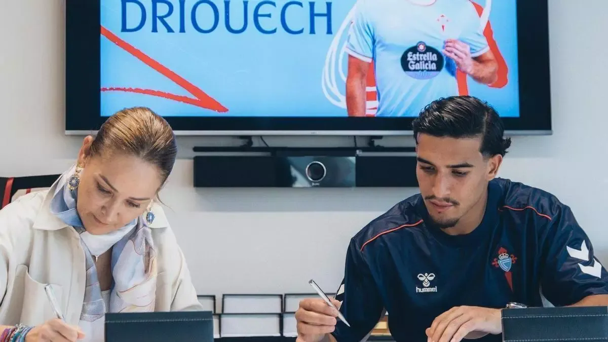 Driouech ya es oficial: el Celta convierte un fichaje que parecía perdido en una apuesta hasta 2030